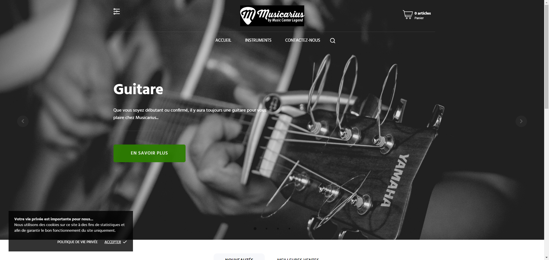 Musicarius | Achat d’instruments, accessoires musicaux & matériel de musiciens